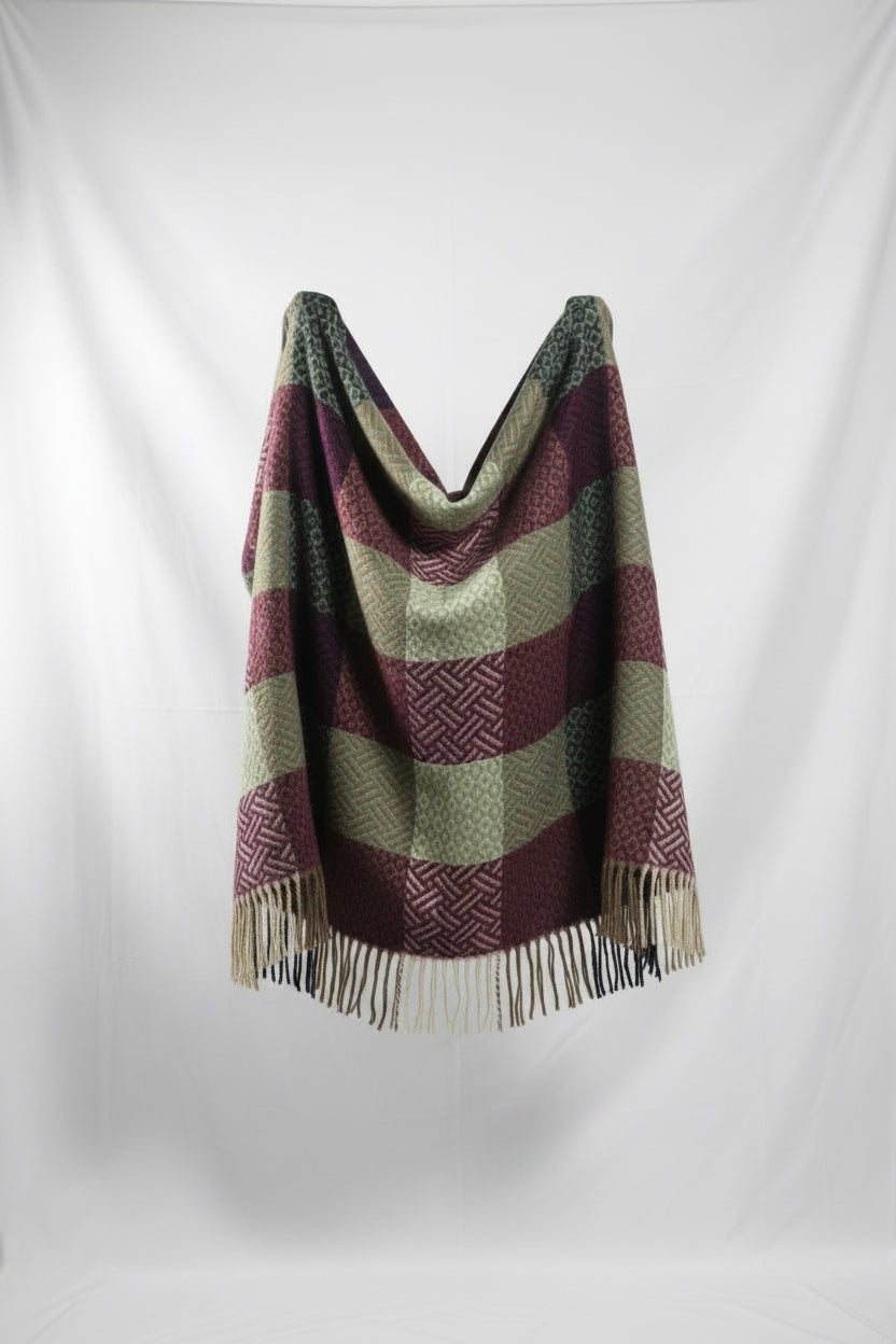 viscosa lana jaquard rombi (Z2402)