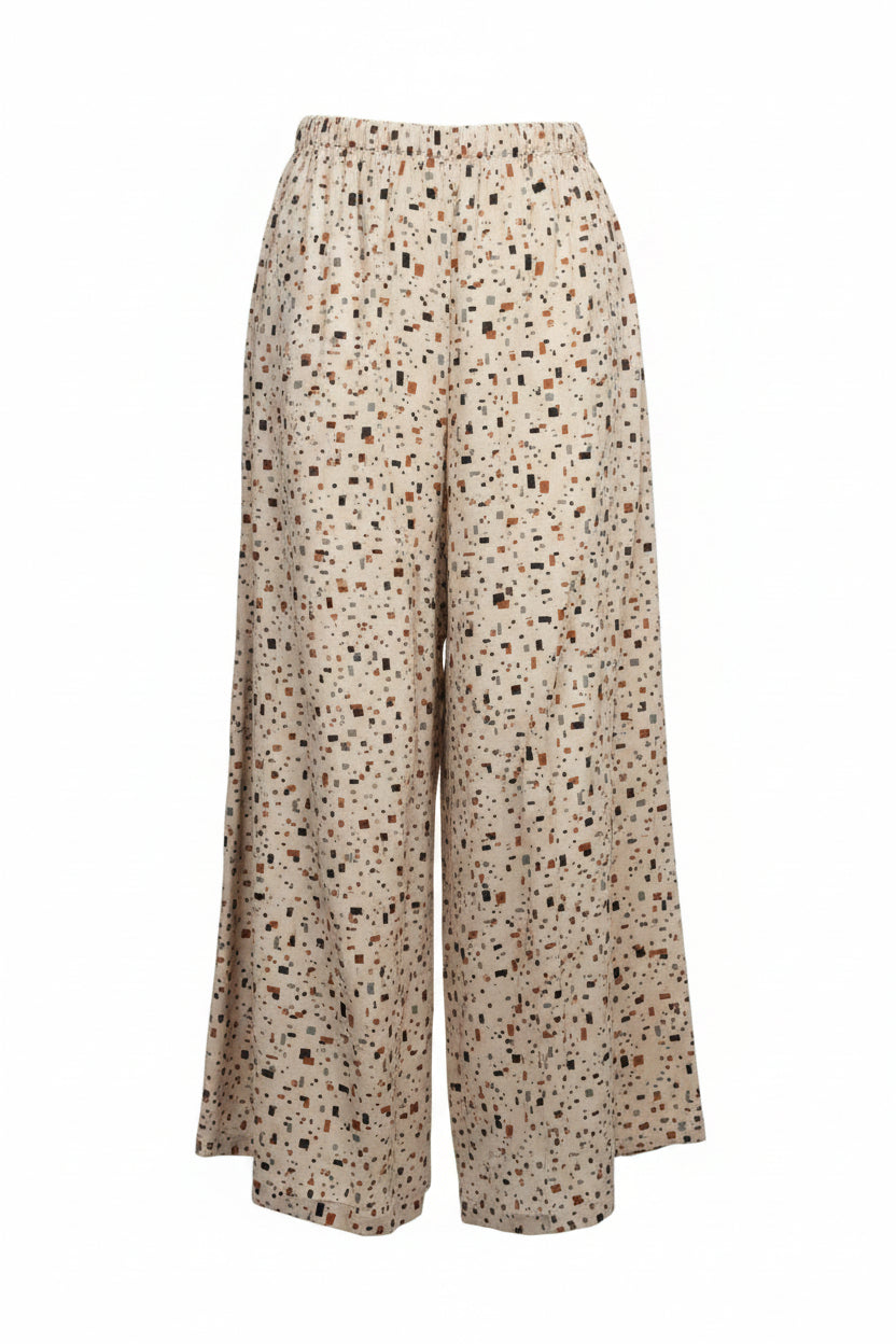 pantalone viscosa geometrico (X1410-2)