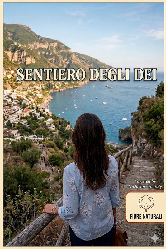 Sospesi tra cielo e mare: Guida al Sentiero degli Dei tra Mito, Storia e l'Outfit Perfetto
