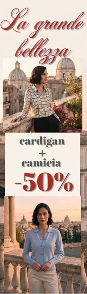 cardigan + blusa -50%