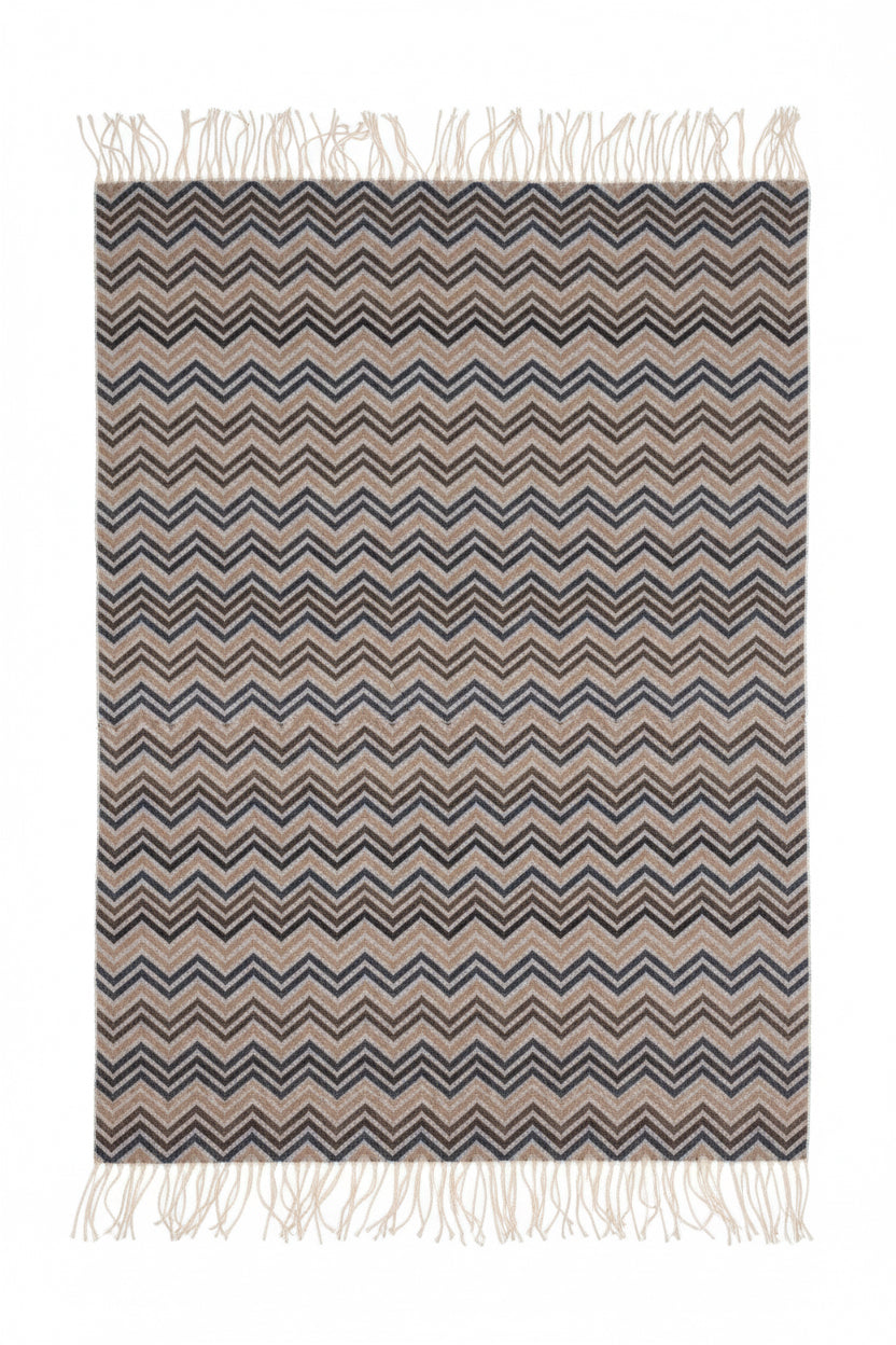 viscosa lana jaquard chevron (A1509)