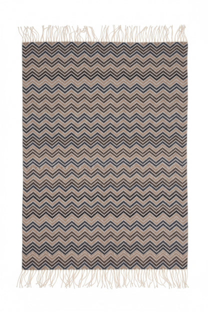 viscosa lana jaquard chevron (A1509)