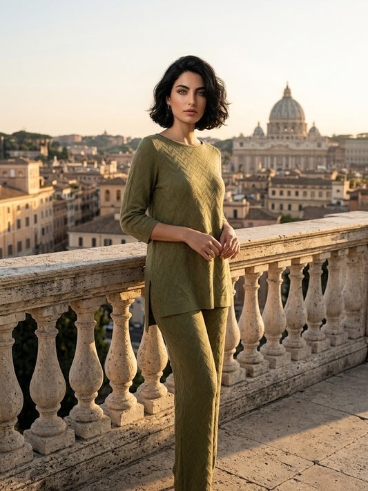 girocollo jaquard (261W1061)