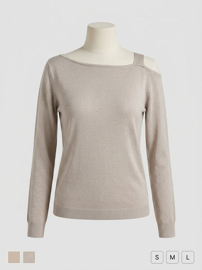 girocollo spallina lurex (255W1030)