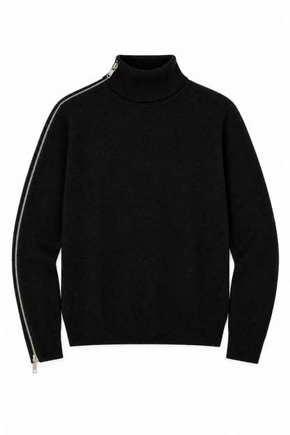 lupetto m.lana zip (265W1220)