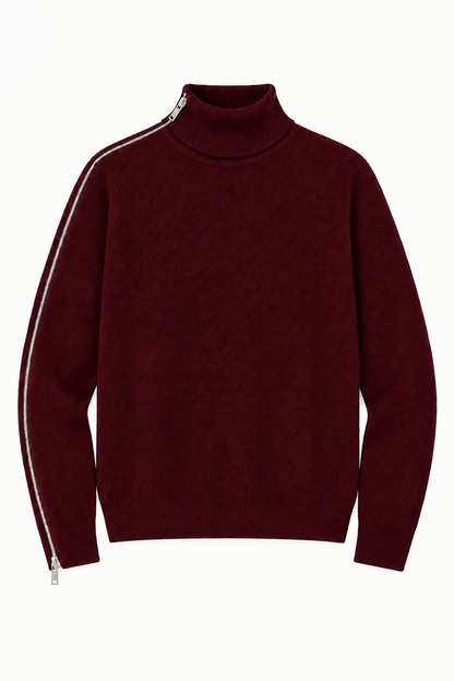 lupetto m.lana zip (265W1220)