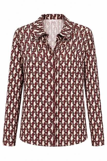 camicia vis+jersey catene (265W1431)
