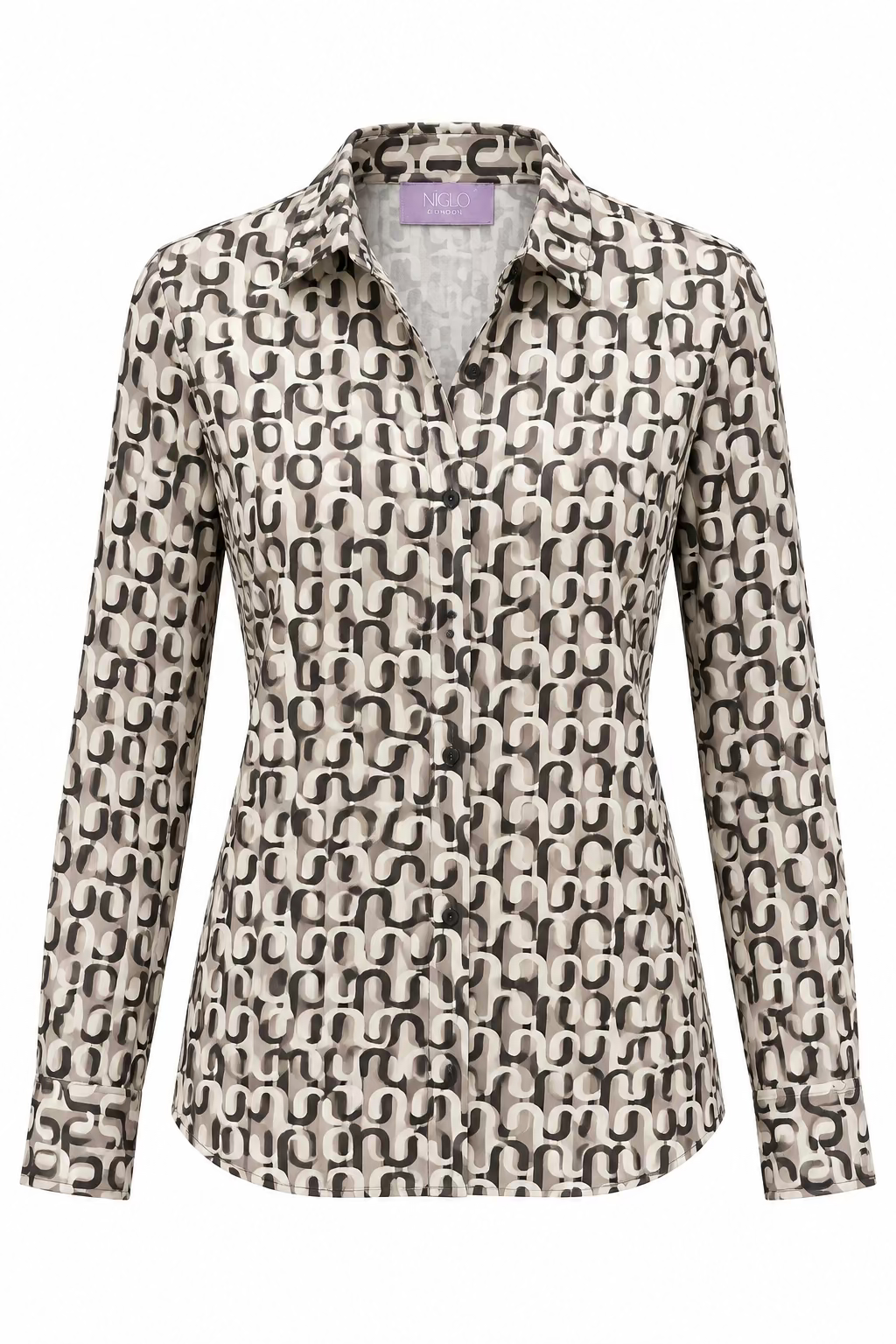 camicia vis+jersey catene (265W1431)