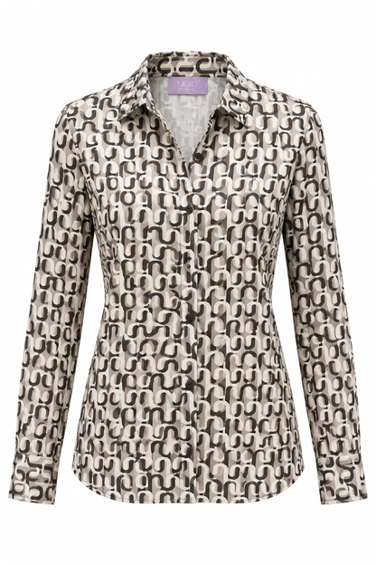 camicia vis+jersey catene (265W1431)