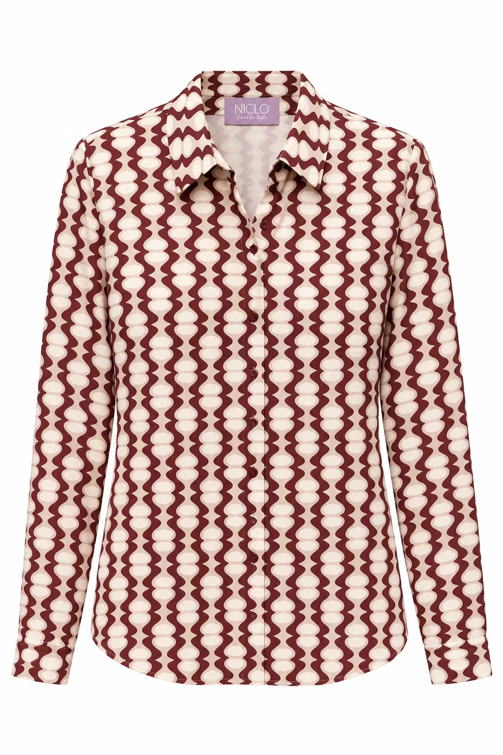 camicia vis+jersey clessidra (265W1441)