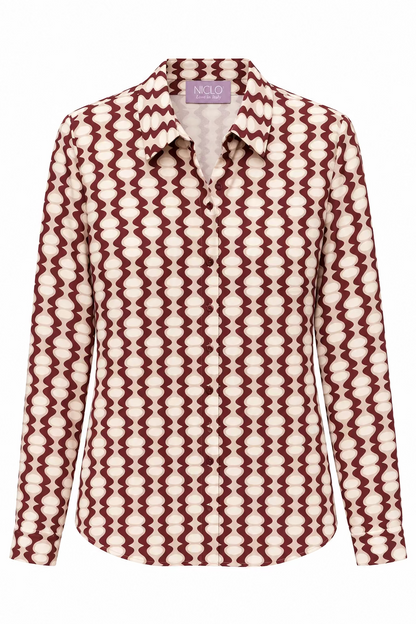 camicia vis+jersey clessidra (265W1441)