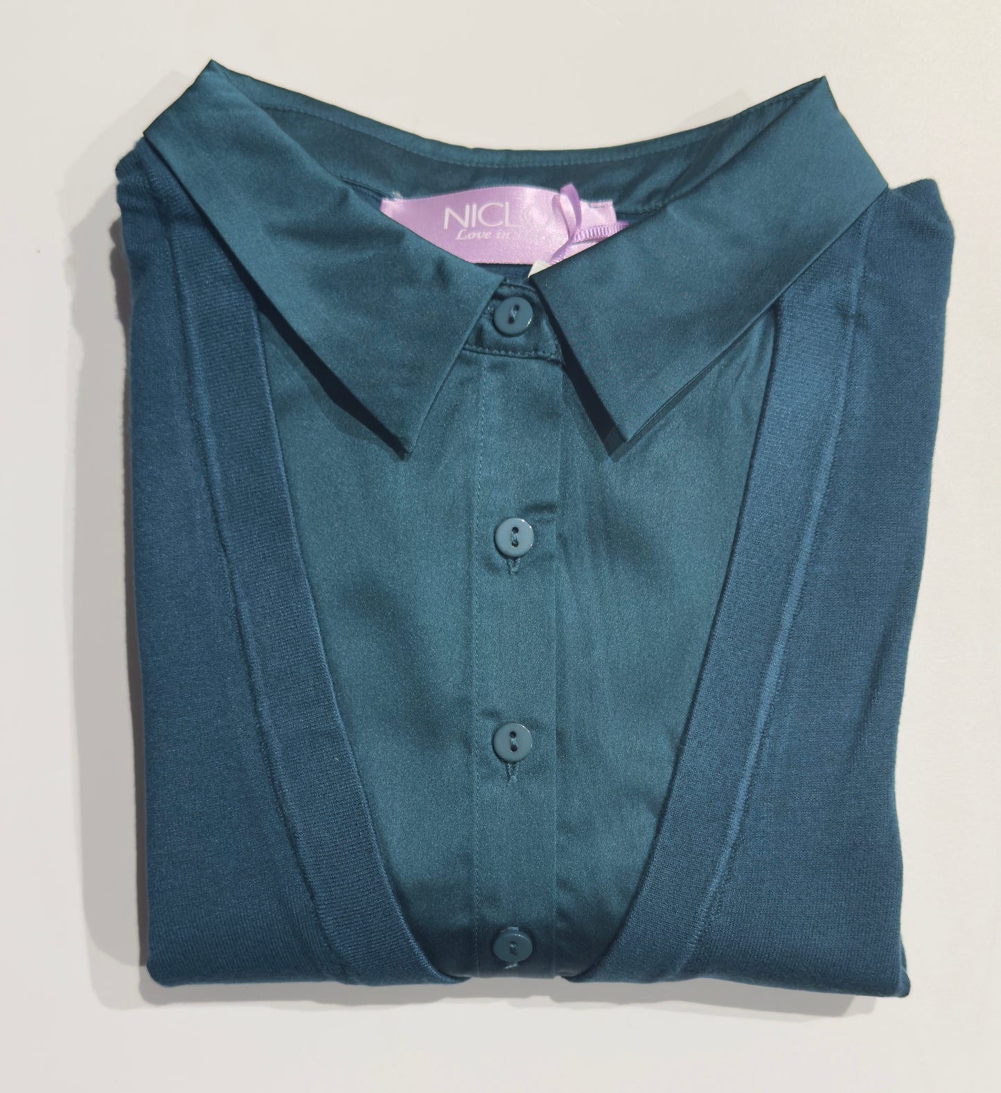 Maglia Inserti Camicia