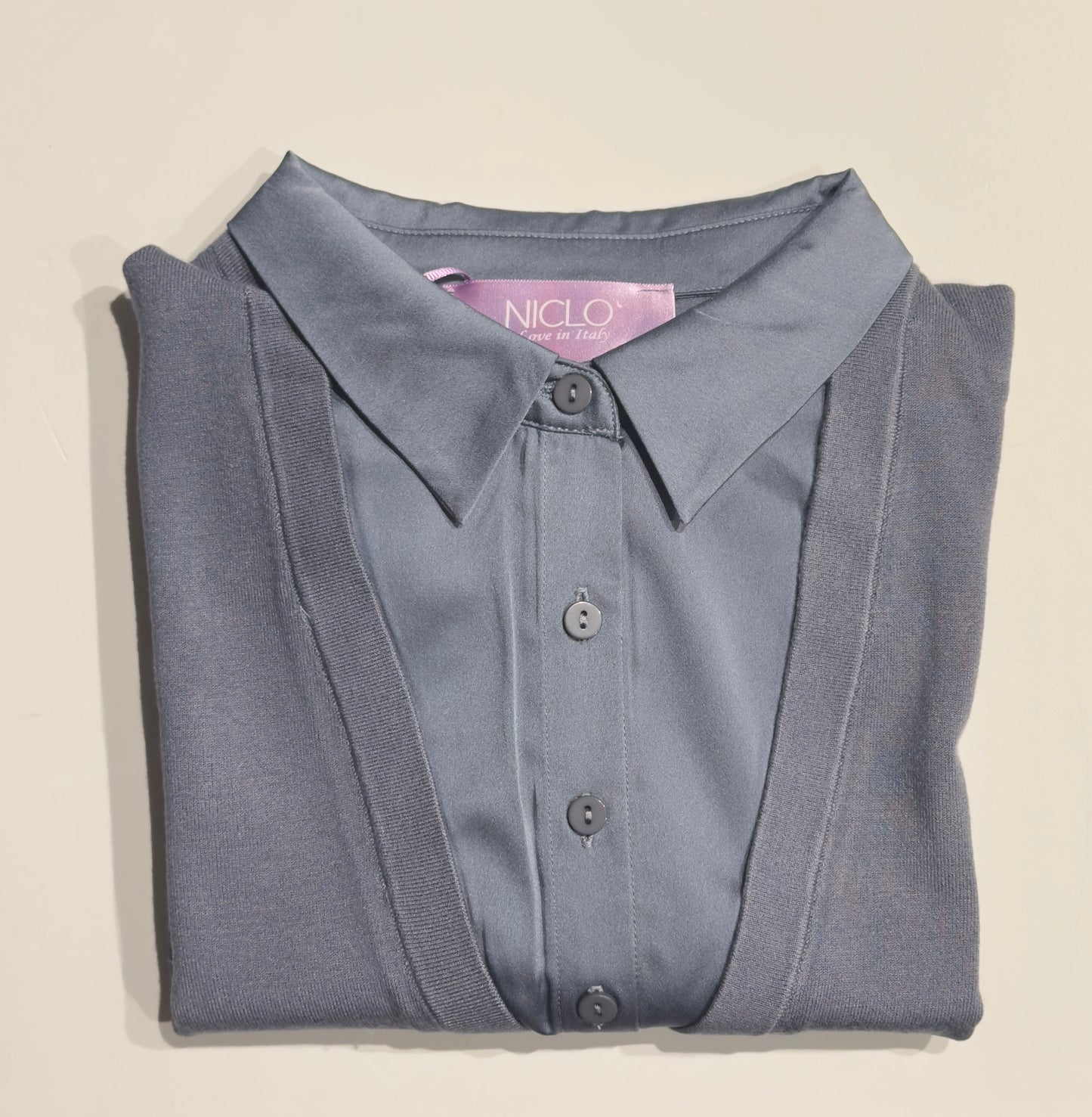 Maglia Inserti Camicia