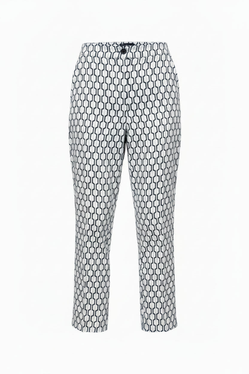 pantalone cotone stampato