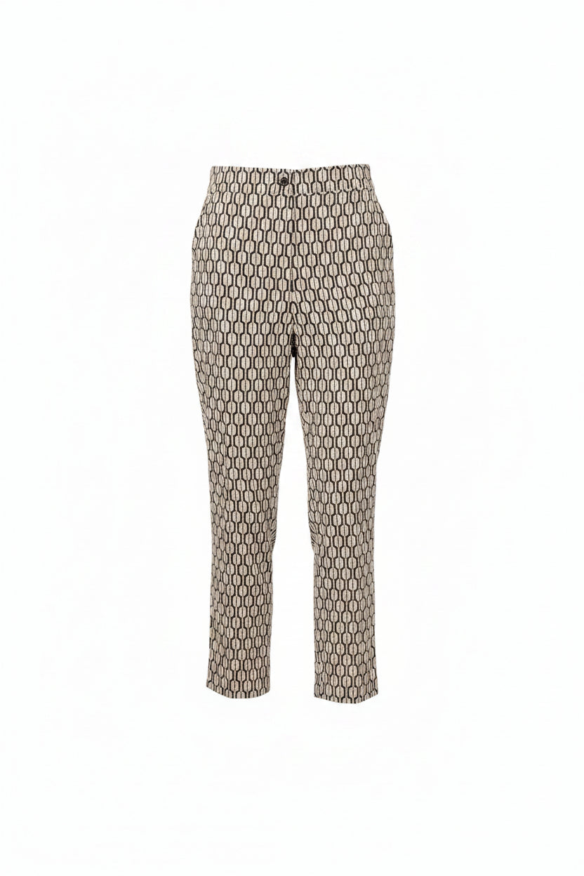 pantalone cotone stampato