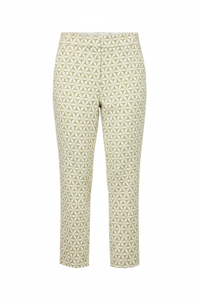 pantalone cotone stampato