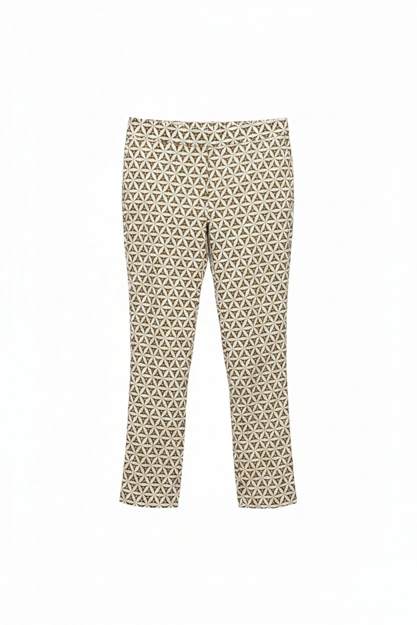 pantalone cotone stampato