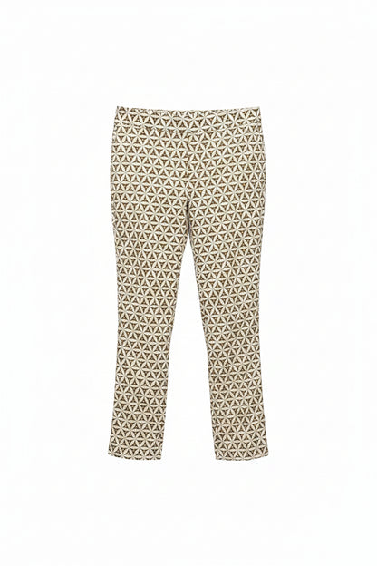 pantalone cotone stampato