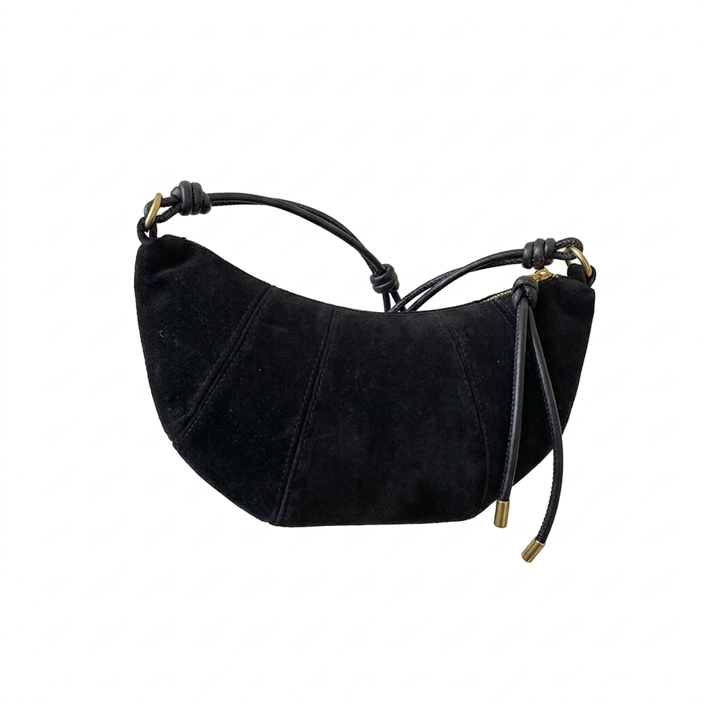 1/2 luna pelle tracolla (NH46089102)