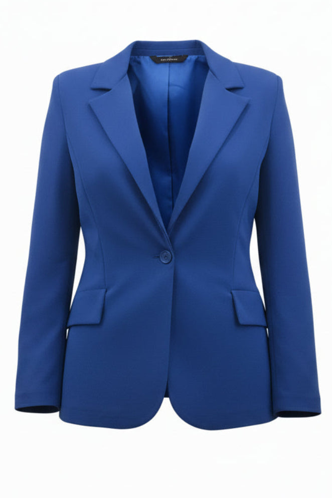 giacca in crepe elasticizzato