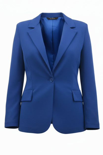giacca in crepe elasticizzato