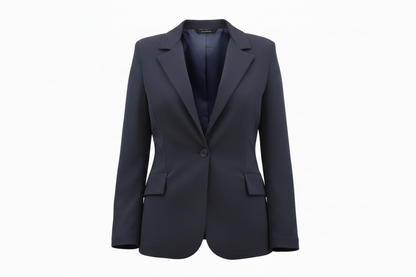 giacca in crepe elasticizzato