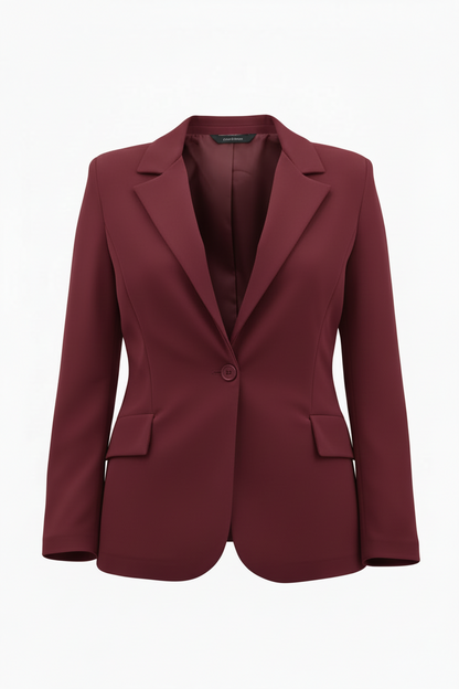 giacca in crepe elasticizzato