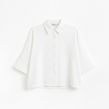 camicia mezza manica cotone
