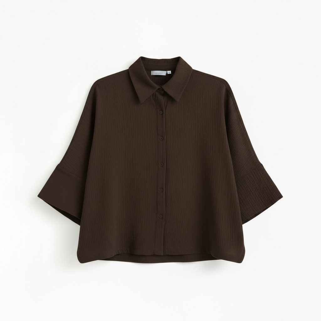 camicia mezza manica cotone