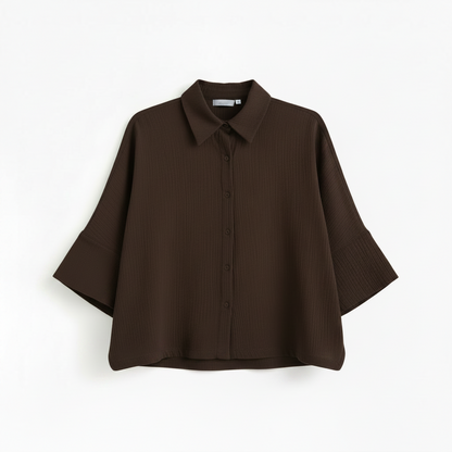 camicia mezza manica cotone