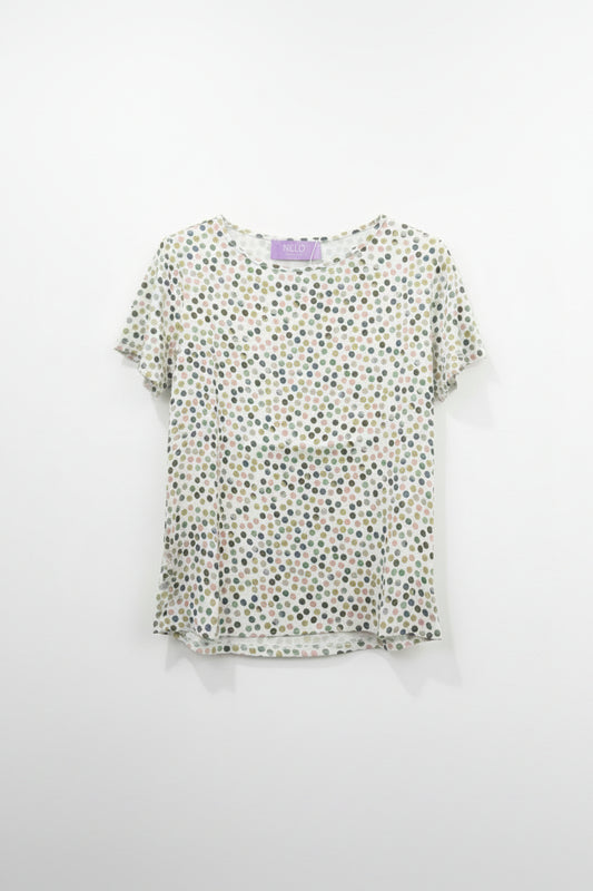 t-shirt viscosa pois (261W1536)