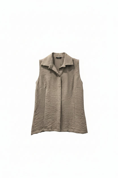camicia polo viscosa lino (CA1191)