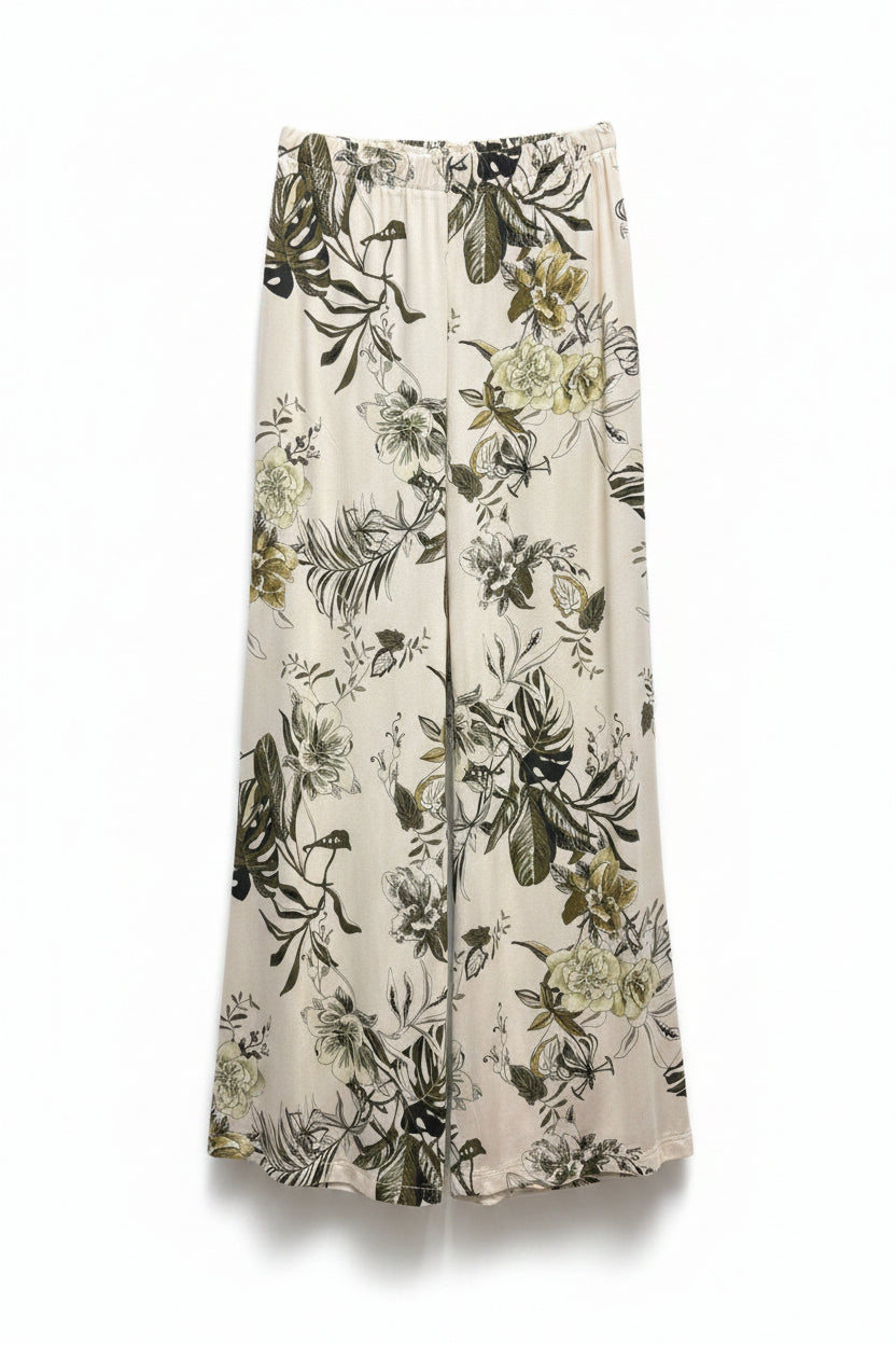pantalone viscosa fiorato (X1410)