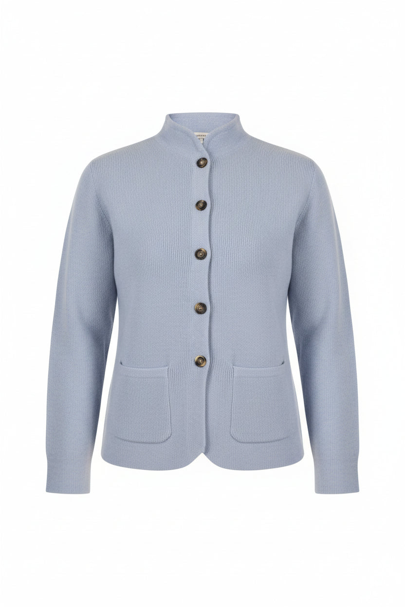 giacca bicolore m.lana (265W6180)