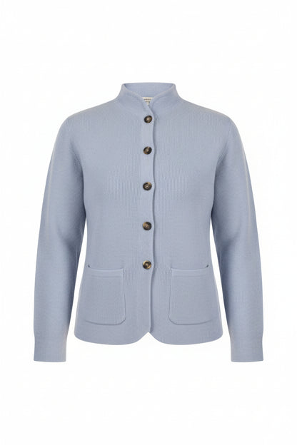 giacca bicolore m.lana (265W6180)