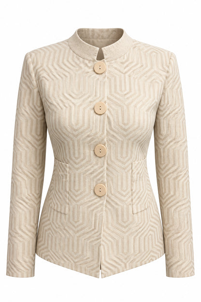 cardigan jaquard geometrico (265W6265)