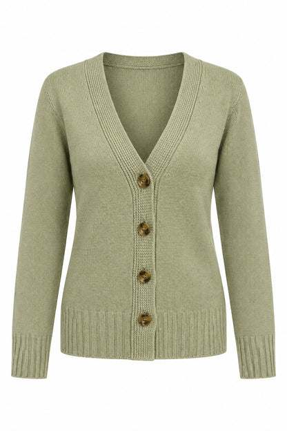 cardigan spacchi lana (265C8063)