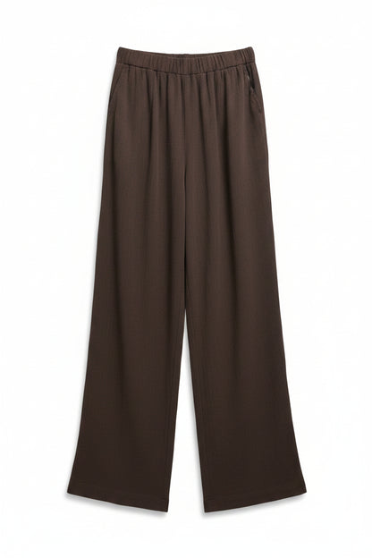 pantalone in cotone garzato