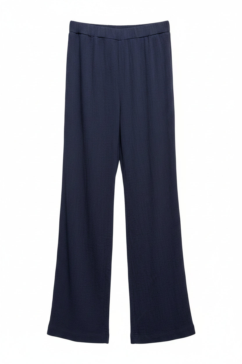 pantalone in cotone garzato