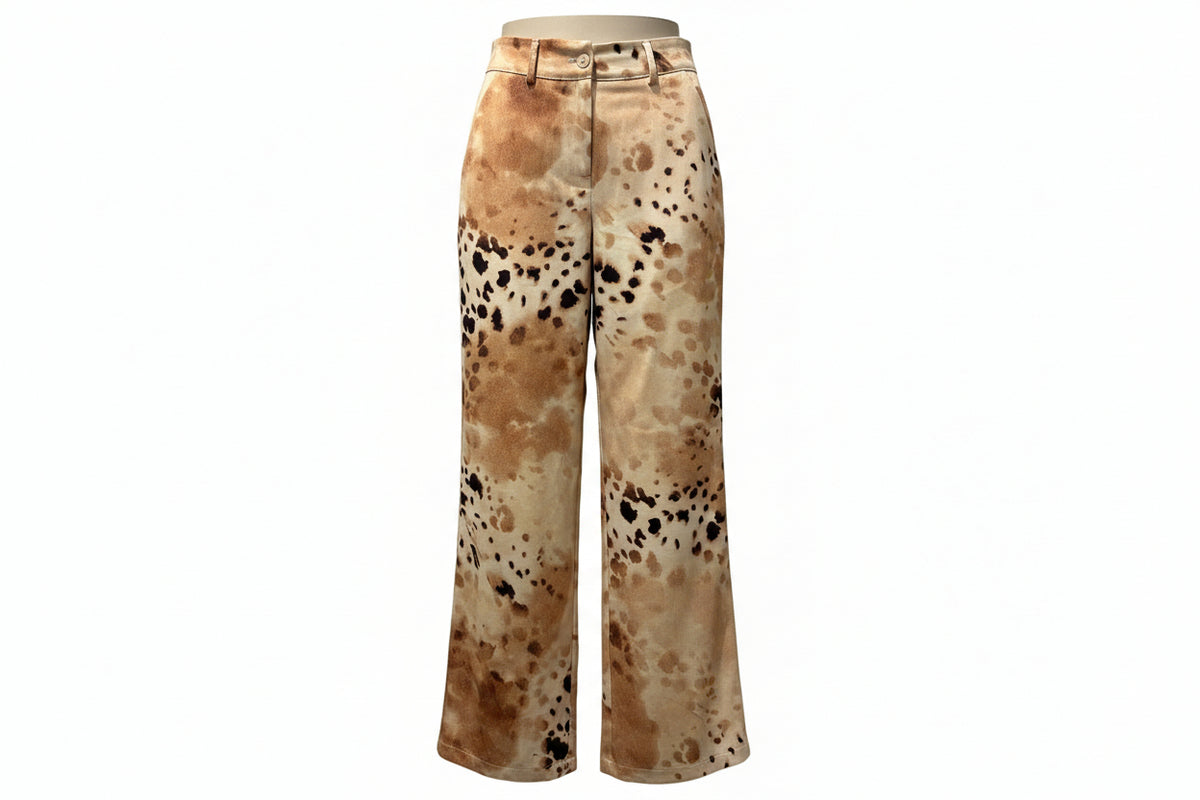pantalone cotone macchie (X2174-F2)