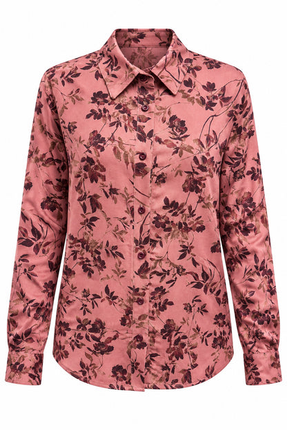 camicia viscosa fiorata (X2374)