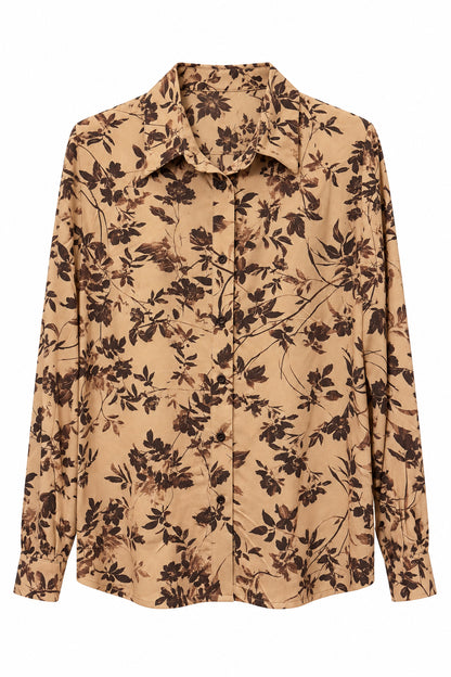 camicia viscosa fiorata (X2374)