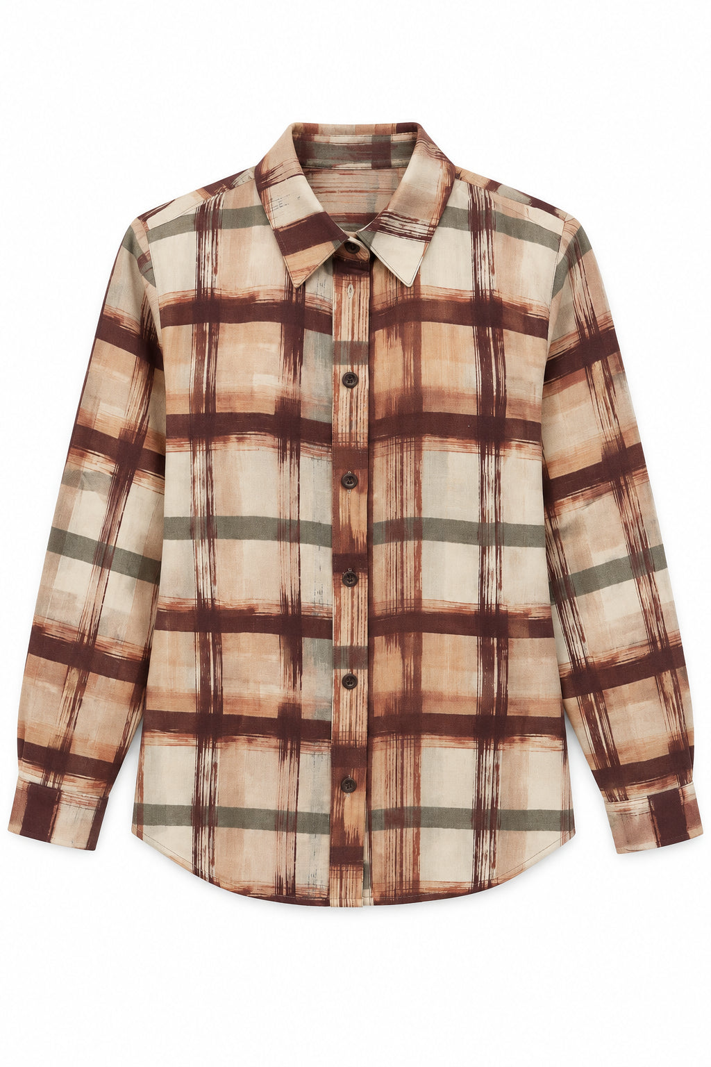 camicia viscosa check (X2374-1)