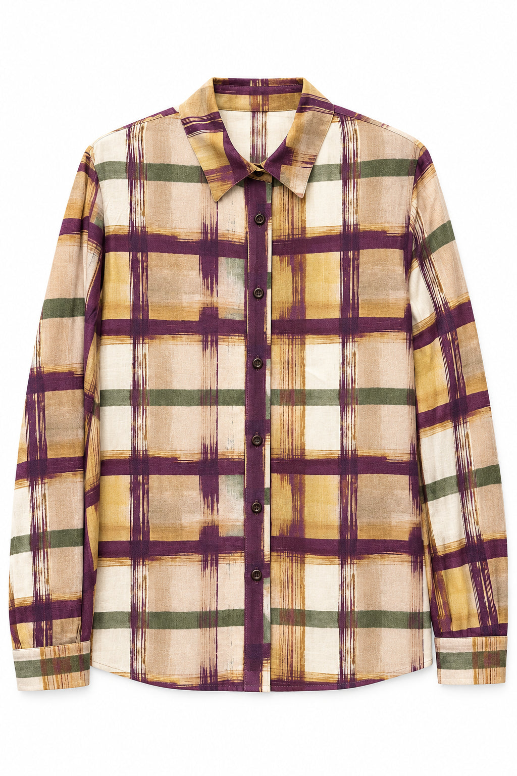camicia viscosa check (X2374-1)