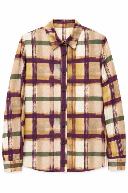 camicia viscosa check (X2374-1)