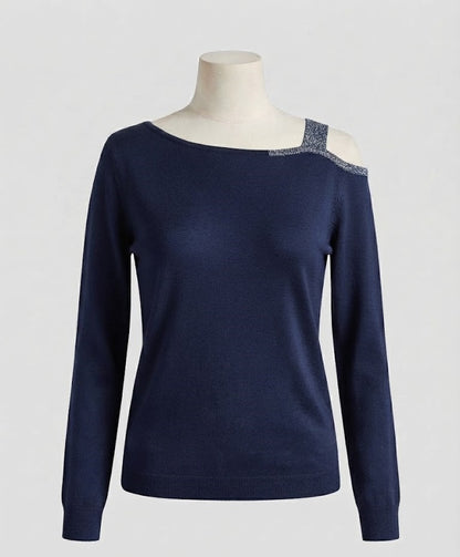 girocollo spallina lurex (255W1030)