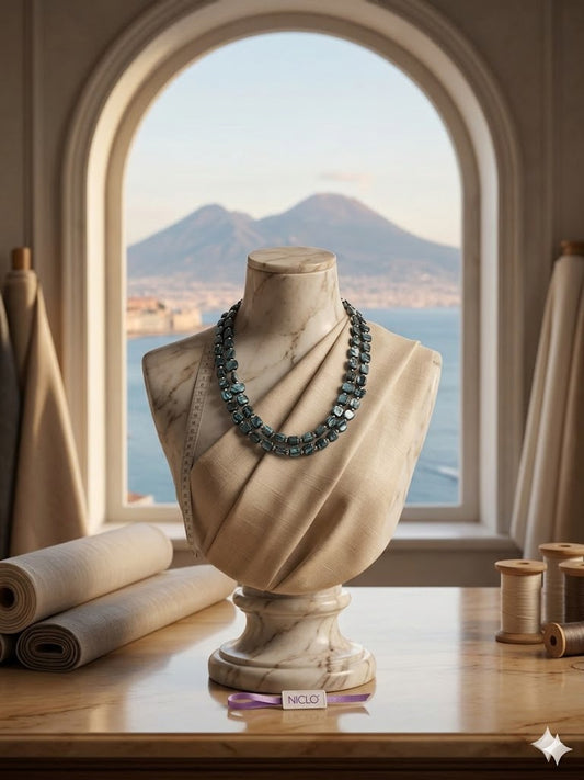 collana con pietre naturali