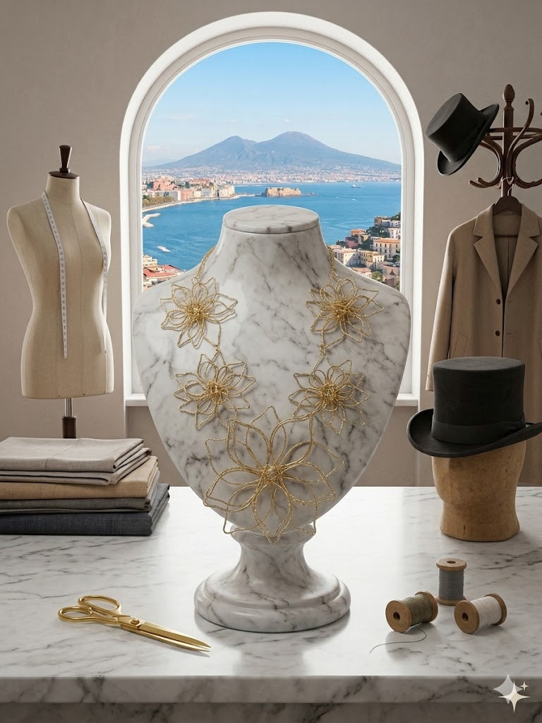 collana fiore stilizzato