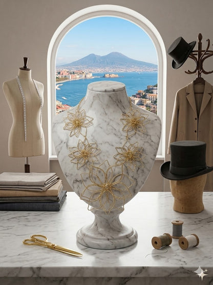 collana fiore stilizzato