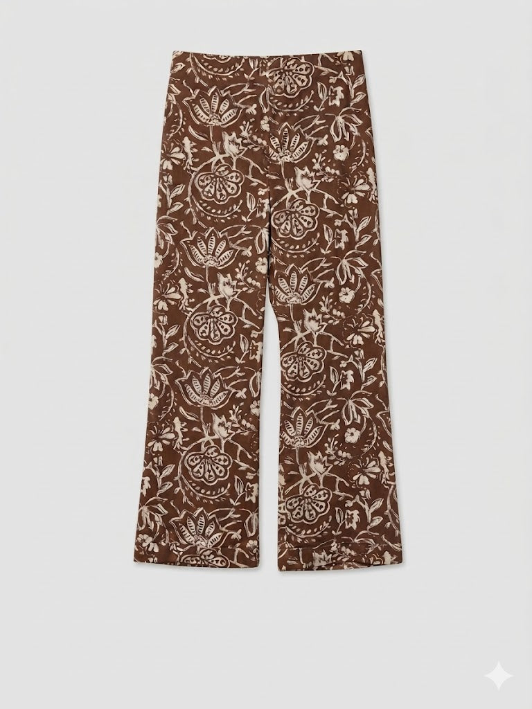 pantalone cotone fantasia